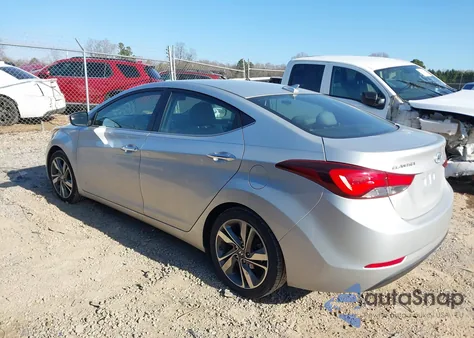 2015 Hyundai Elantra Limited из США, поврежденный, VIN 5NPDH4AE1FH621982